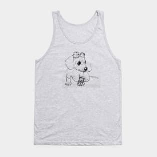 Steampup Weinerdog Tank Top